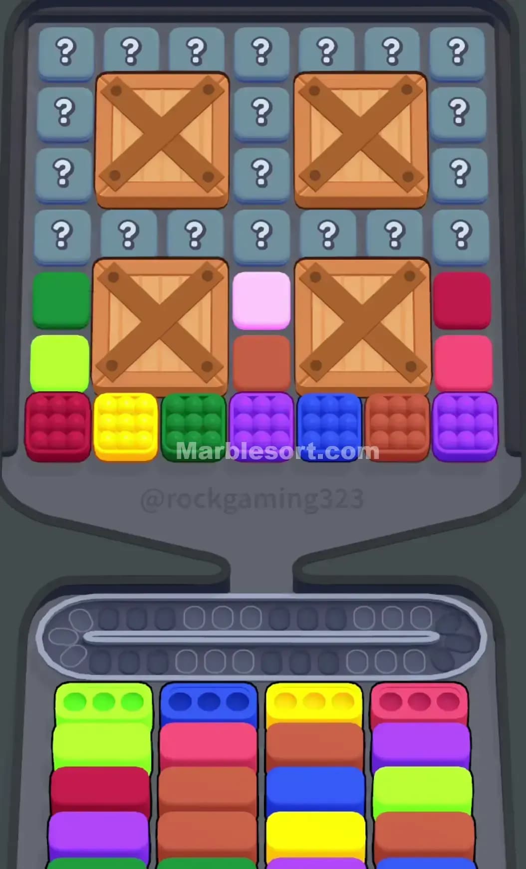 Marble Sort Level 130 Screenshot