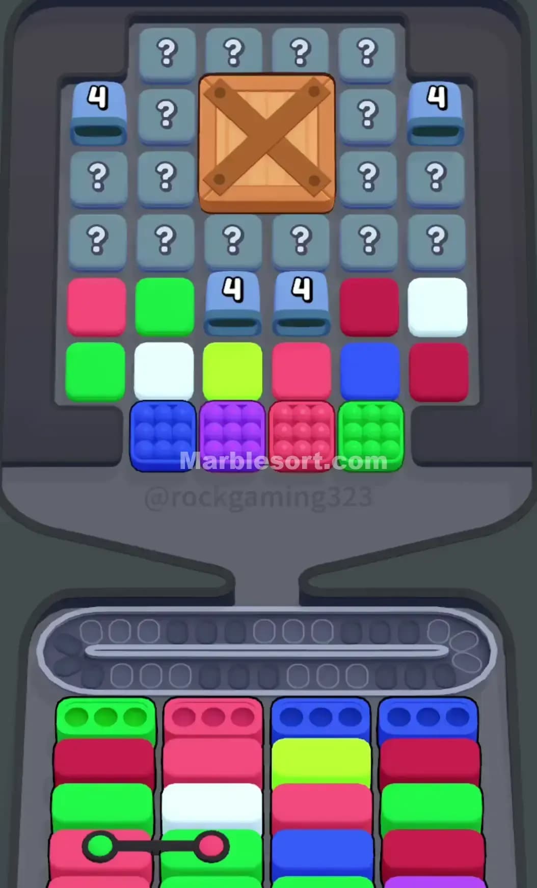 Marble Sort Level 127 Screenshot