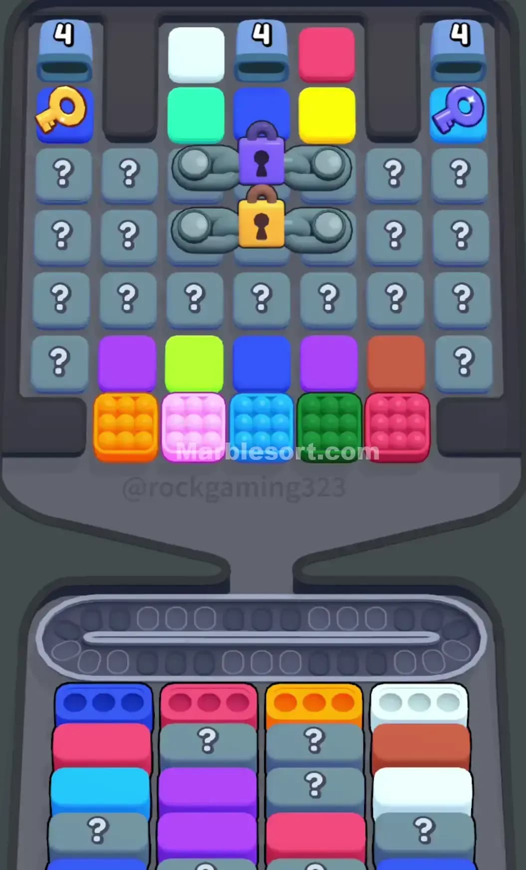 Marble Sort Level 97 Screenshot