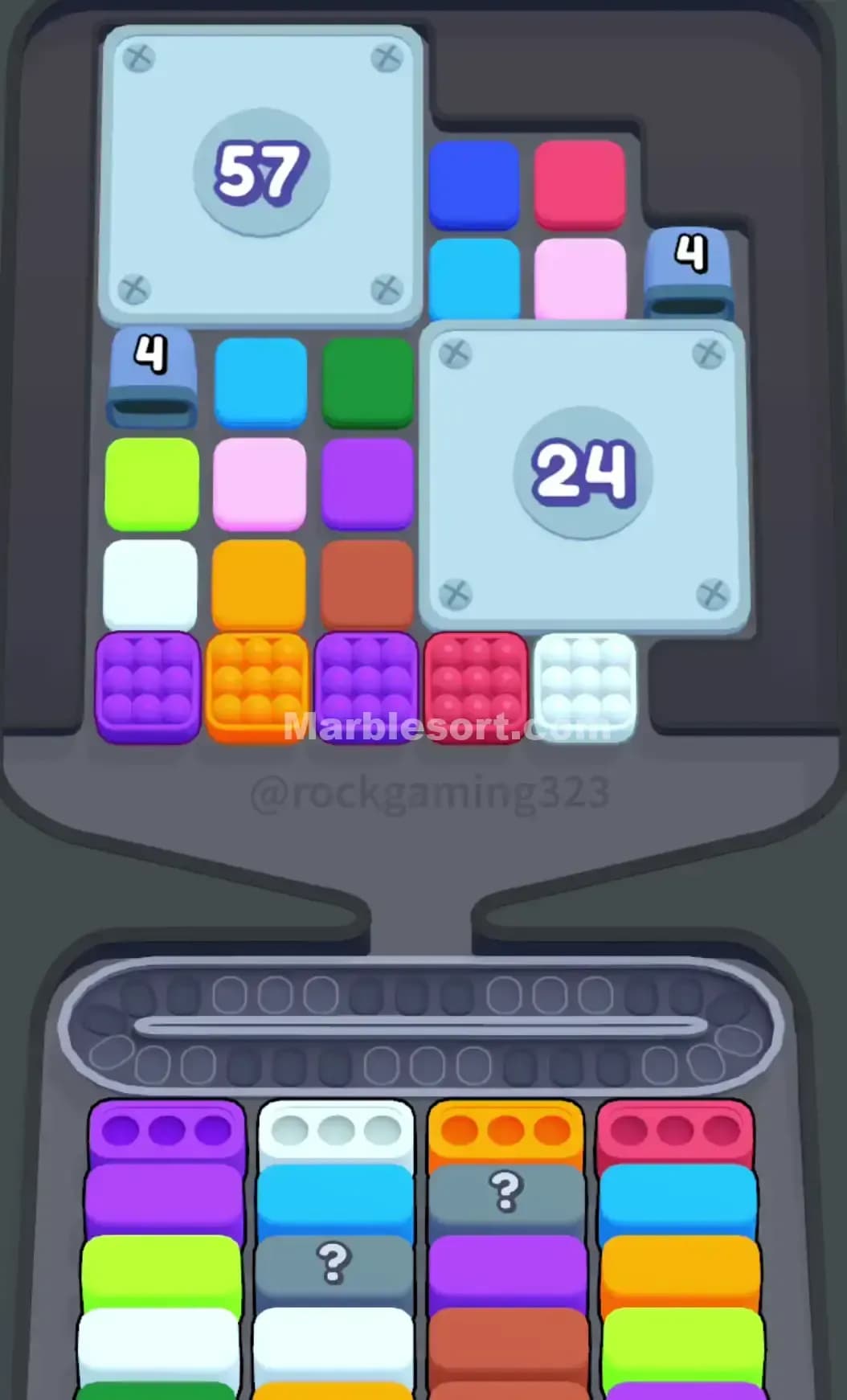 Marble Sort Level 134 Screenshot